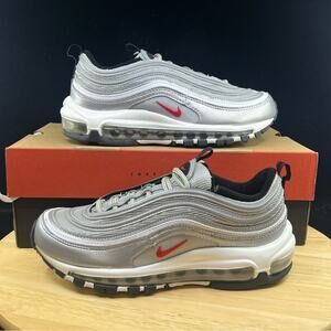 Women's Nike Air Max 97 OG “Metallic Silver/Varsity Red” Size 7 DQ9131-002